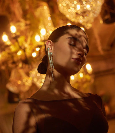 Sideral Silver Earcuff