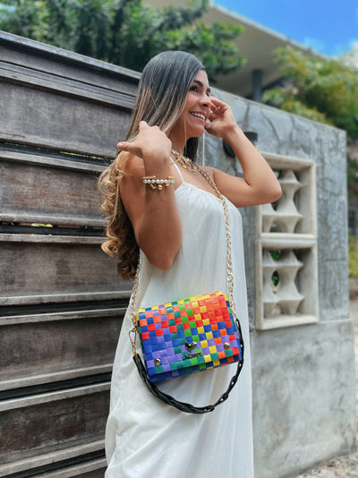 Multicolor Crossbody Bag