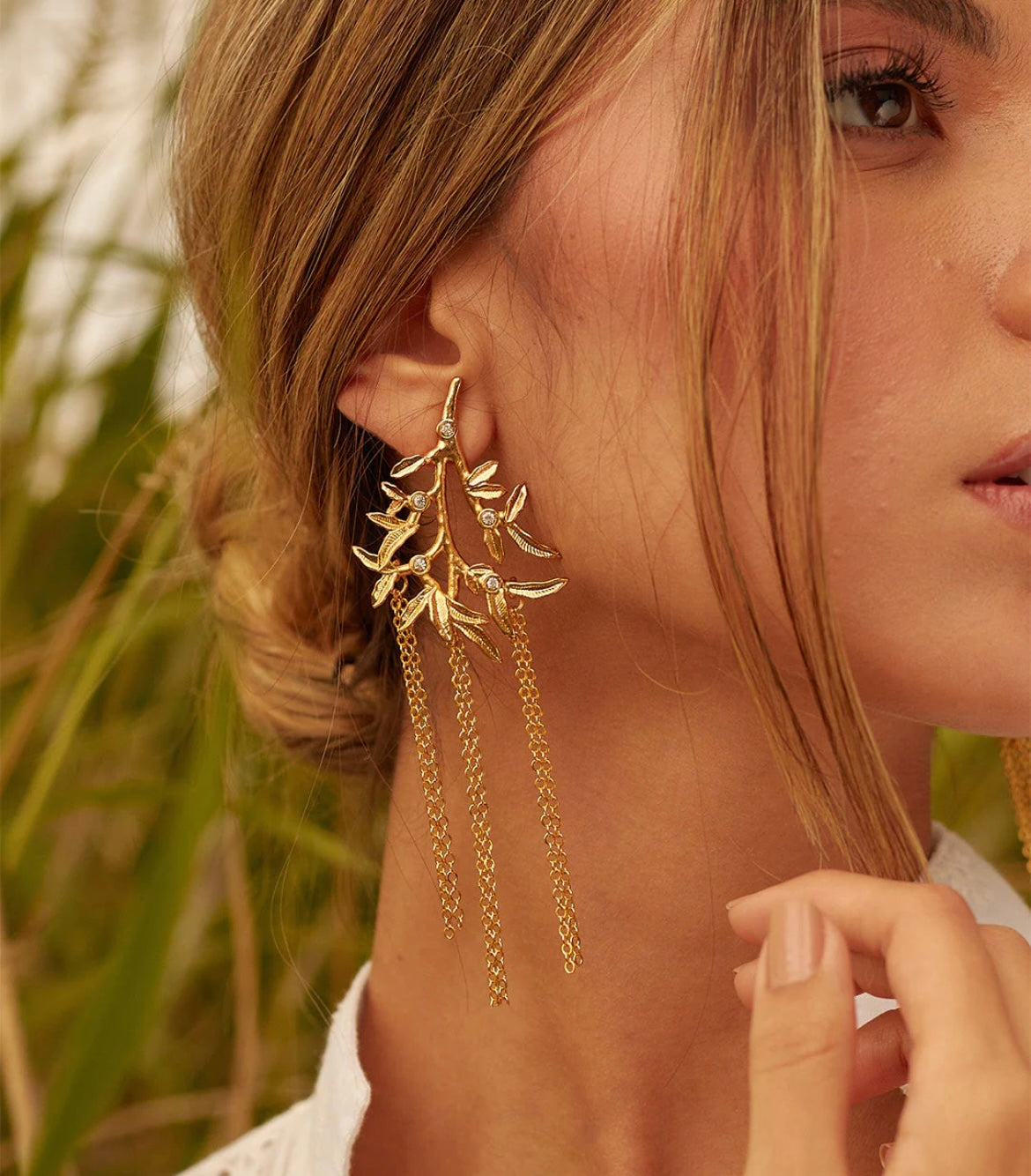 Serrania Gold Earrings