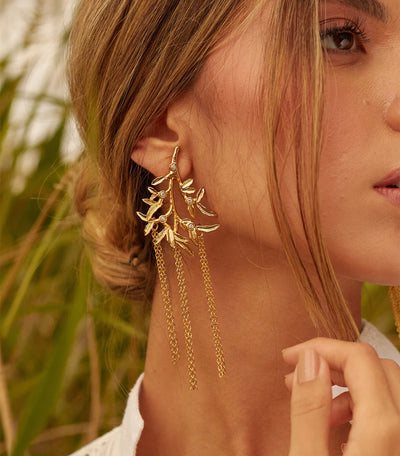 Serrania Gold Earrings