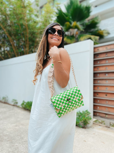 Ava verde Crossbody Bag