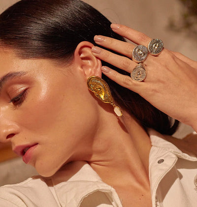 Reliquia Gold Earrings