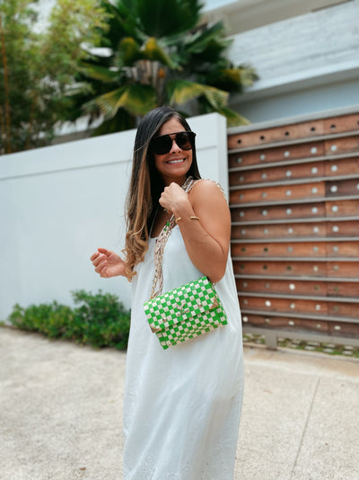 Ava verde Crossbody Bag