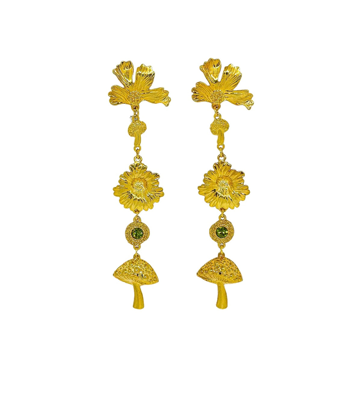 Macondia Gold Earrings