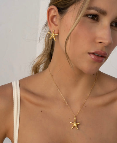 Set Pantalla y Cadena Estrella de Mar
