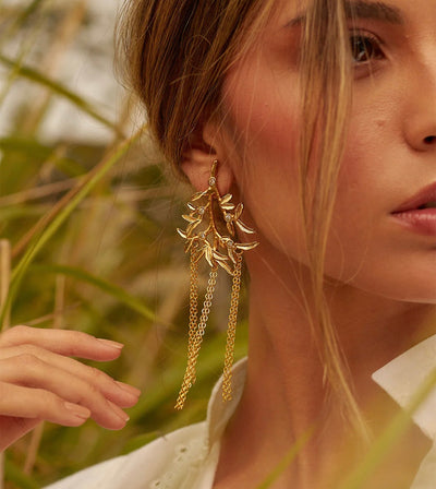 Serrania Gold Earrings