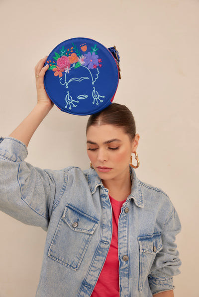 Noruega Azul Frida Crossbody Bag