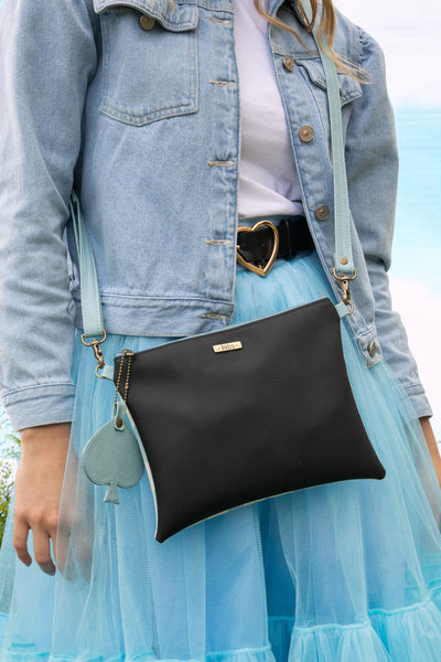 Alice in Wonderland Tokio Azul Crossbody Bag