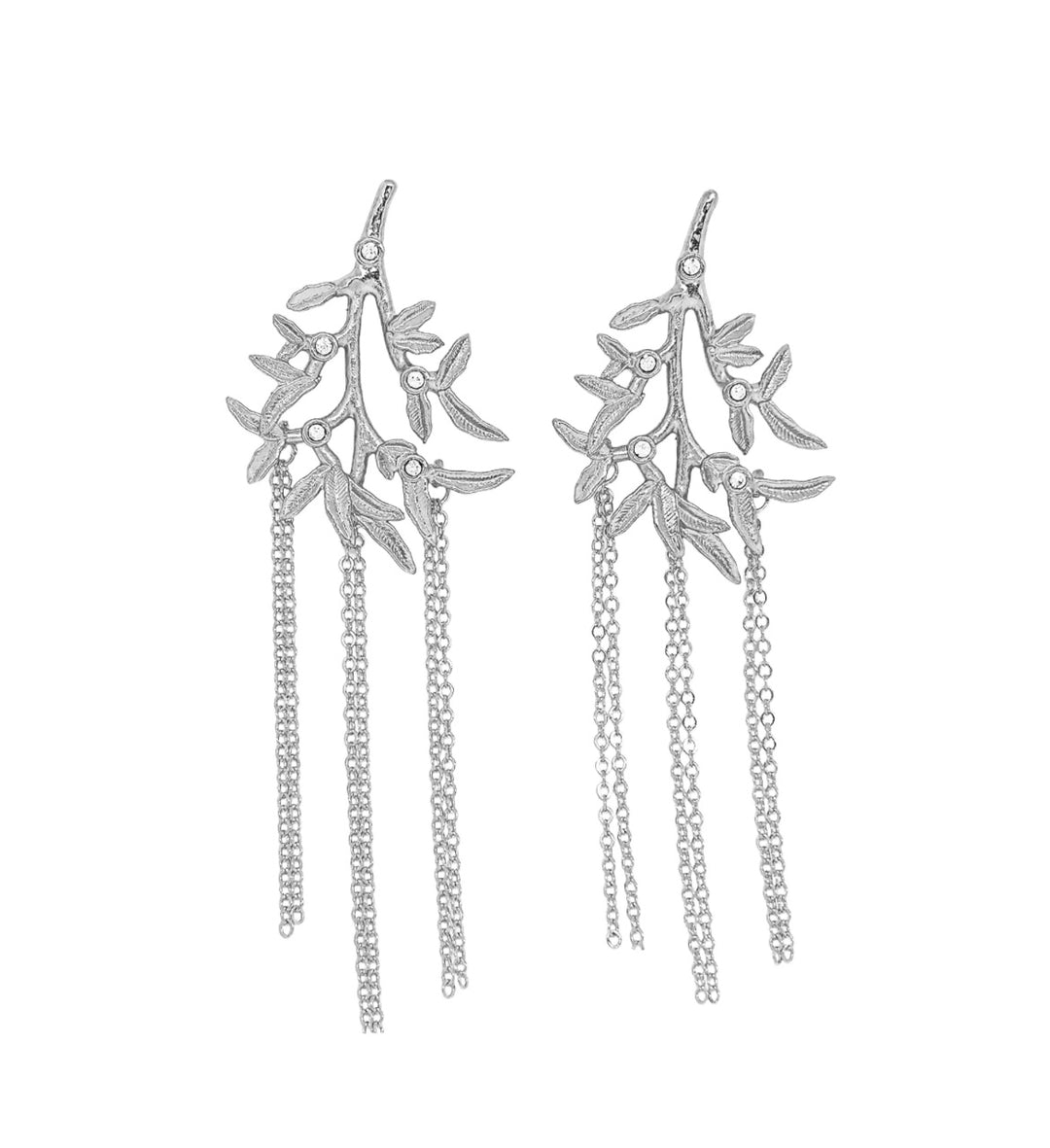 Cedro Silver Earrings