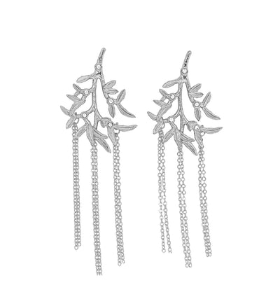 Serrania Silver Earrings