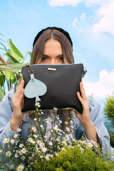 Alice in Wonderland Tokio Azul Crossbody Bag