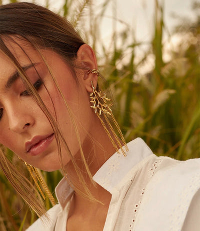 Serrania Gold Earrings