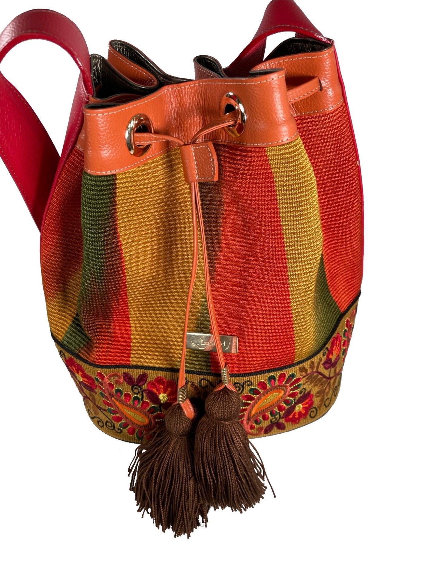San Francisco Anaranjado Bucket Bag