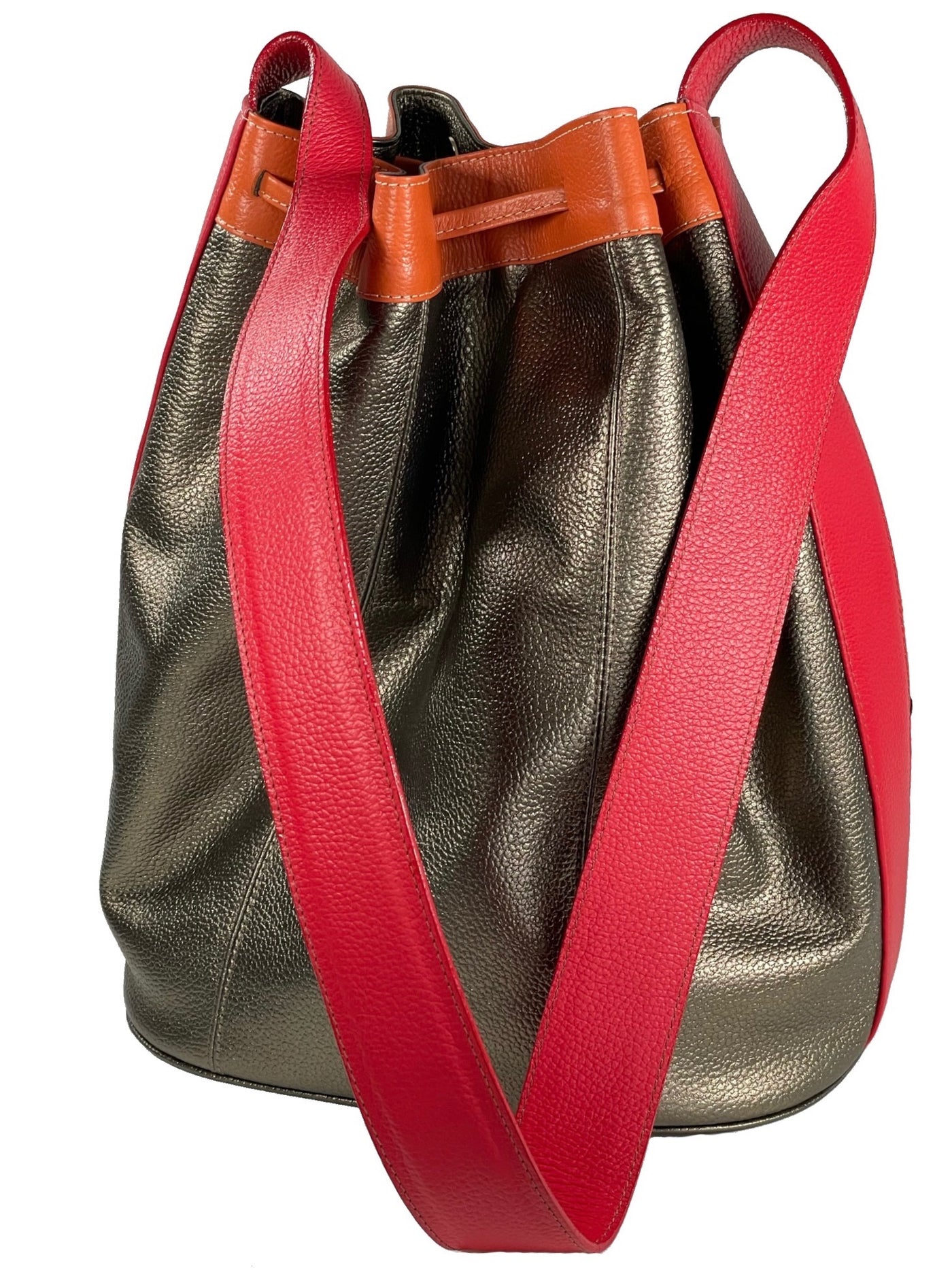 San Francisco Anaranjado Bucket Bag