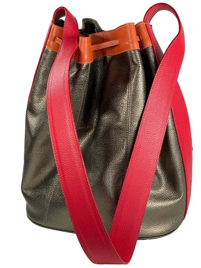 San Francisco Anaranjado Bucket Bag