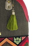 Santa Ana Rojo 100% Cuero Bag