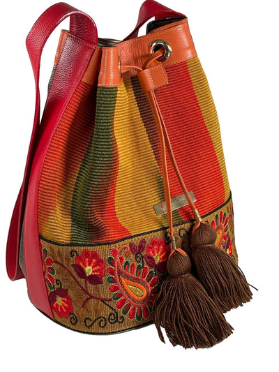 San Francisco Anaranjado Bucket Bag