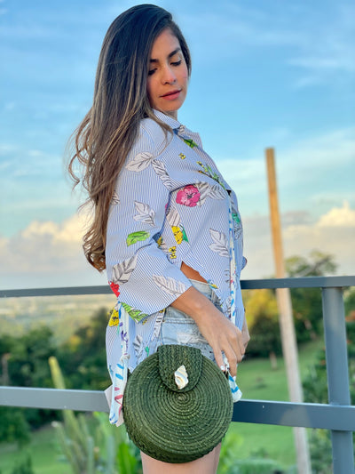 Alejandra Natural Crossbody Bag