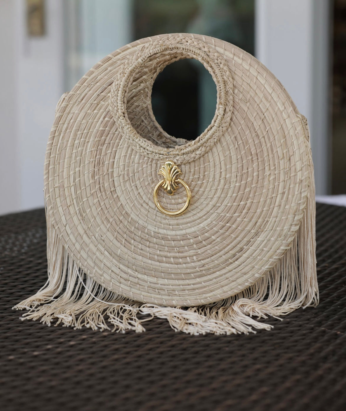 Elena Natural Handbag