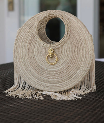 Elena Natural Handbag