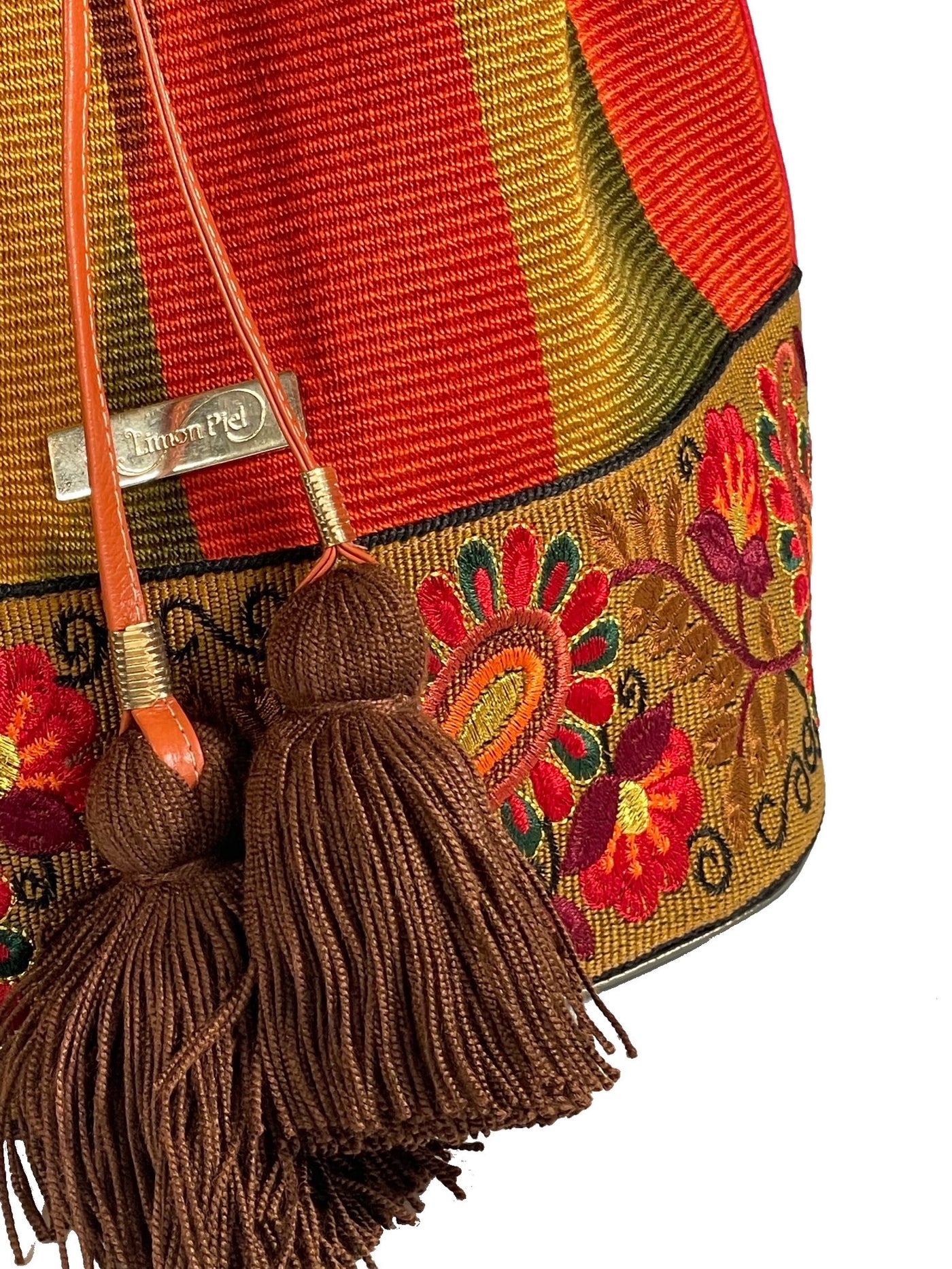 San Francisco Anaranjado Bucket Bag