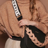 PARCHITA Flora Negro Bag
