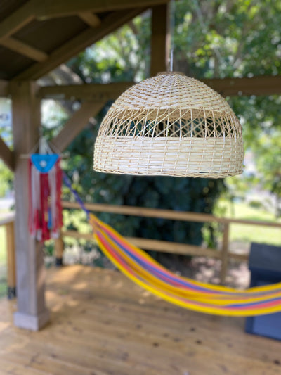 Mimbre Natural Lamp