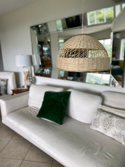 Mimbre Natural Lamp