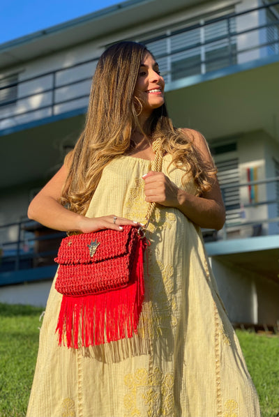 Eloisa Rojo 2-in-1 Bag