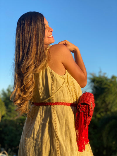 Eloisa Rojo 2-in-1 Bag