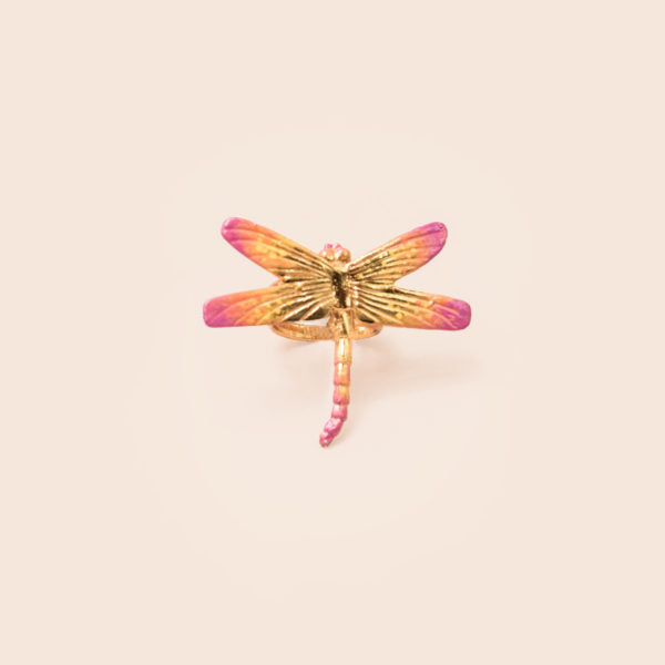 Libelula Pintado Ring 24k
