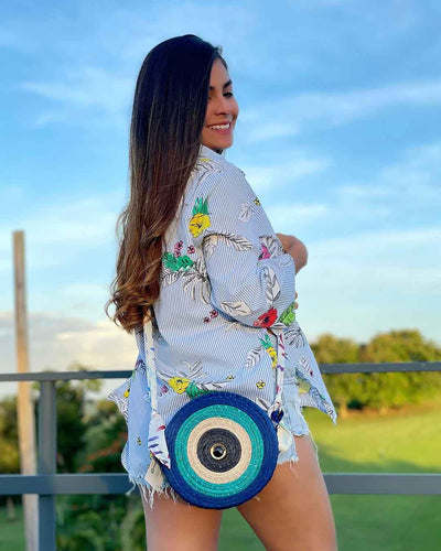 Ojo Turco Crossbody Bag