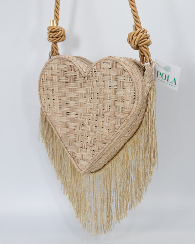 Corazon Natural Crossbody Bag
