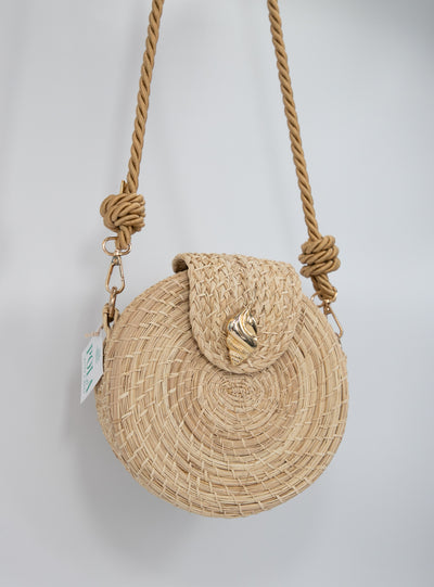 Alejandra Natural Crossbody Bag