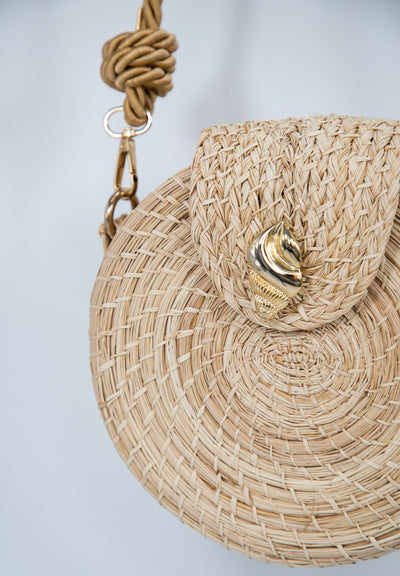 Alejandra Natural Crossbody Bag