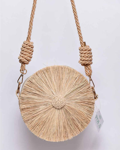 Shaggy Natural Crossbody Bag
