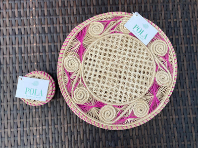 Placemats Caracol Rosa