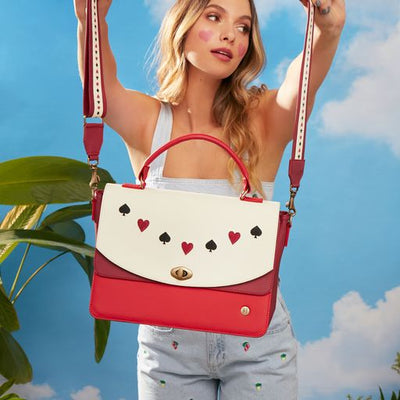 Alice in Wonderland Pekin Rojo Crossbody Bag