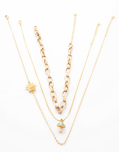 Petunia Necklaces Set