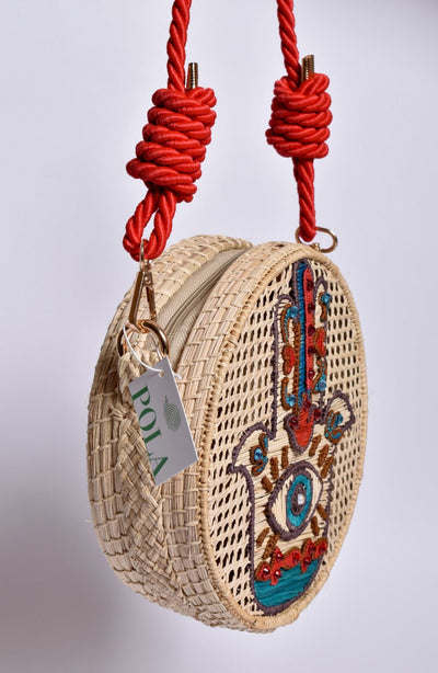 Hamsa Crossbody Bag