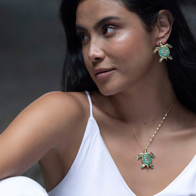 Tortuga Carey Pintada Necklace