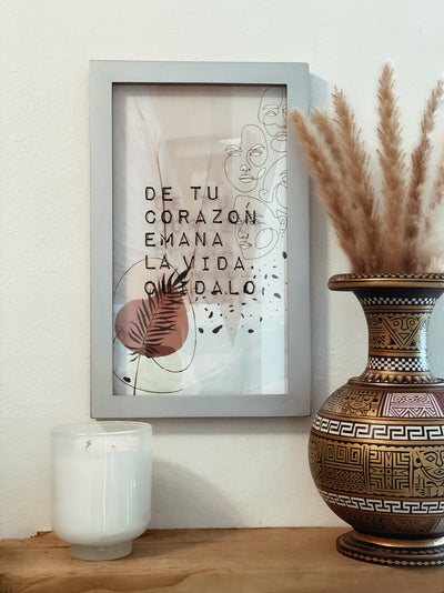 Emana Vida Art Frame silver