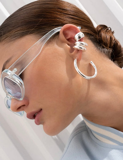Trend Plata Earrings Set