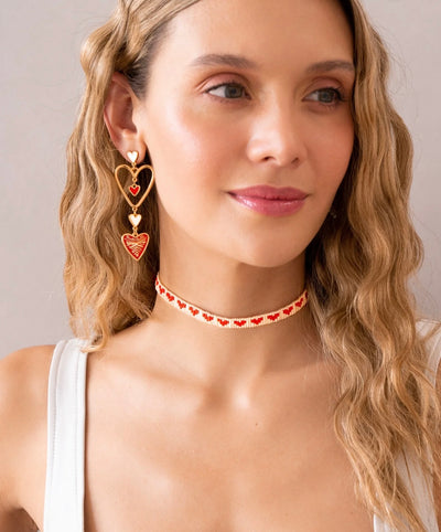 Corazón Miyuki Choker