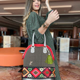 Santa Ana Rojo 100% Cuero Bag