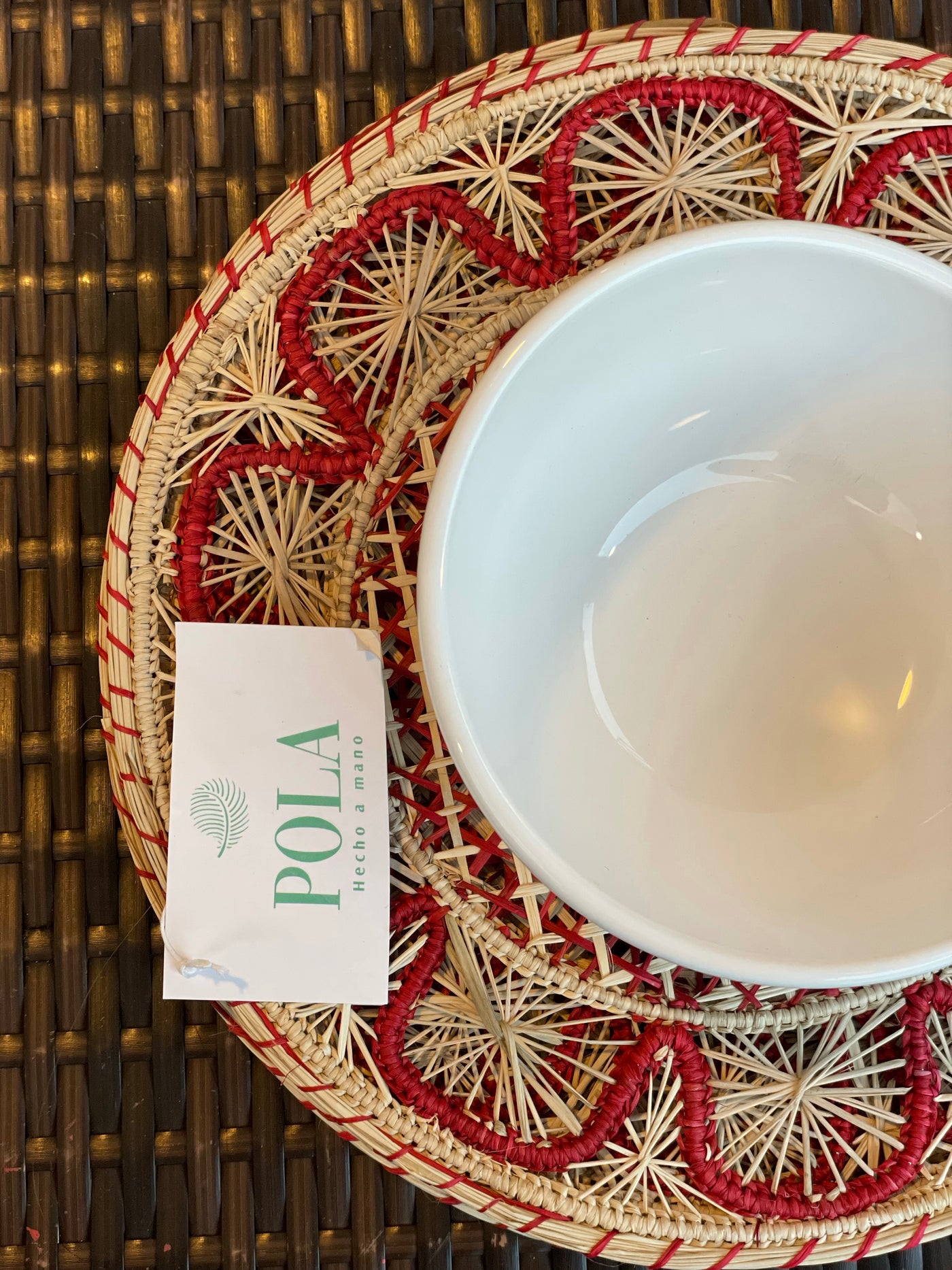 Placemats Malibu Rojo