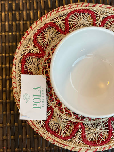 Placemats Malibu Rojo