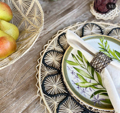 Placemats Malibu Black