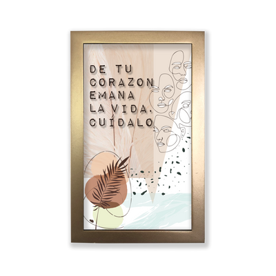 Emana Vida Art Frame silver