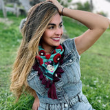 Frida Menta Scarf